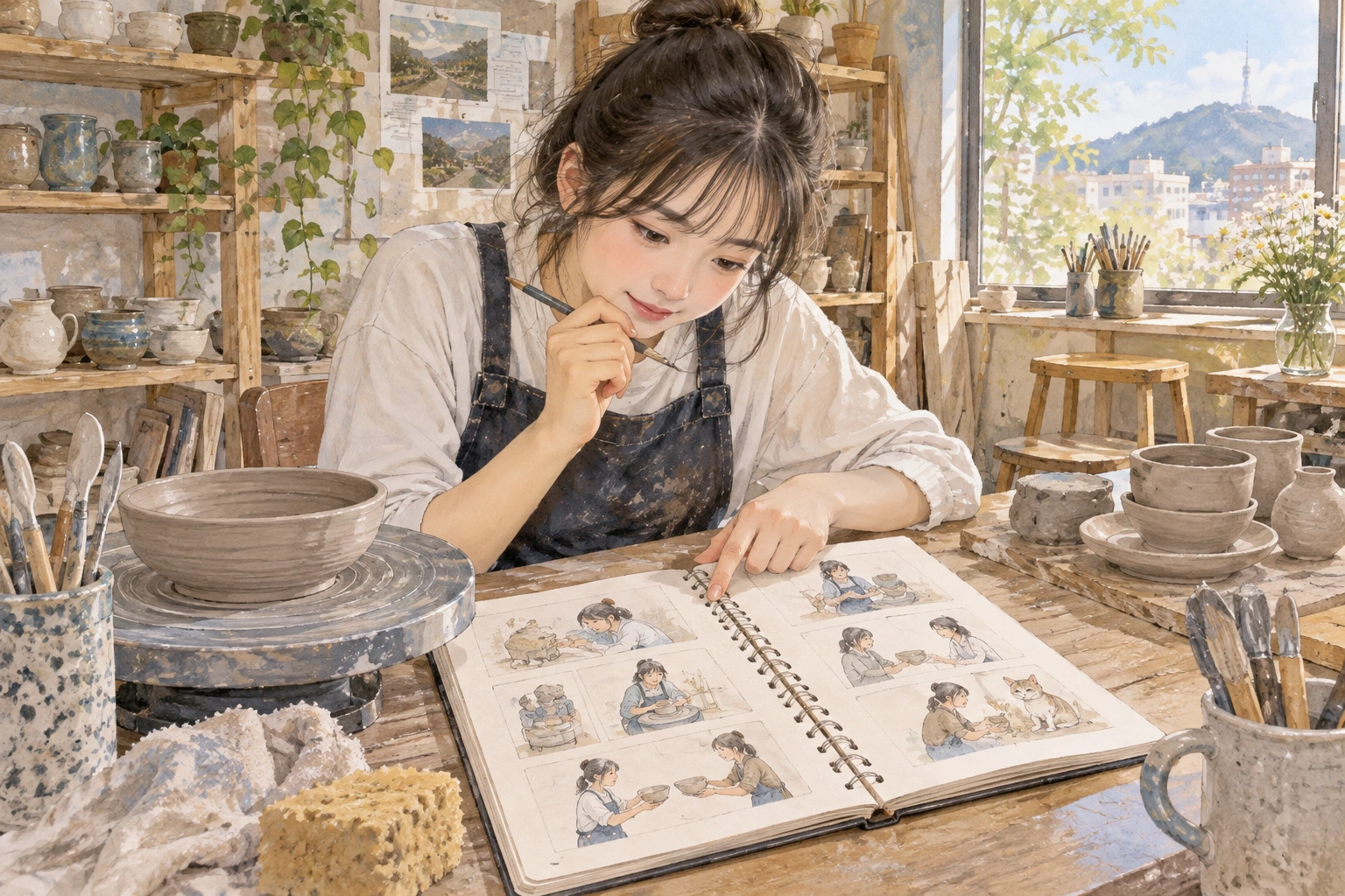 행동 주체를 표시하는 학생