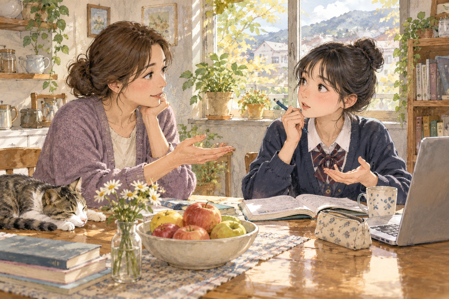 오답 점검 10번째 학습 장면: 두 주차와 서로 다른 글