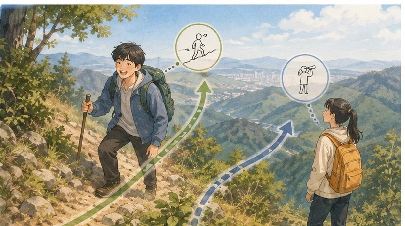 무대 옆 장면과 본배우를 맞추는 연습