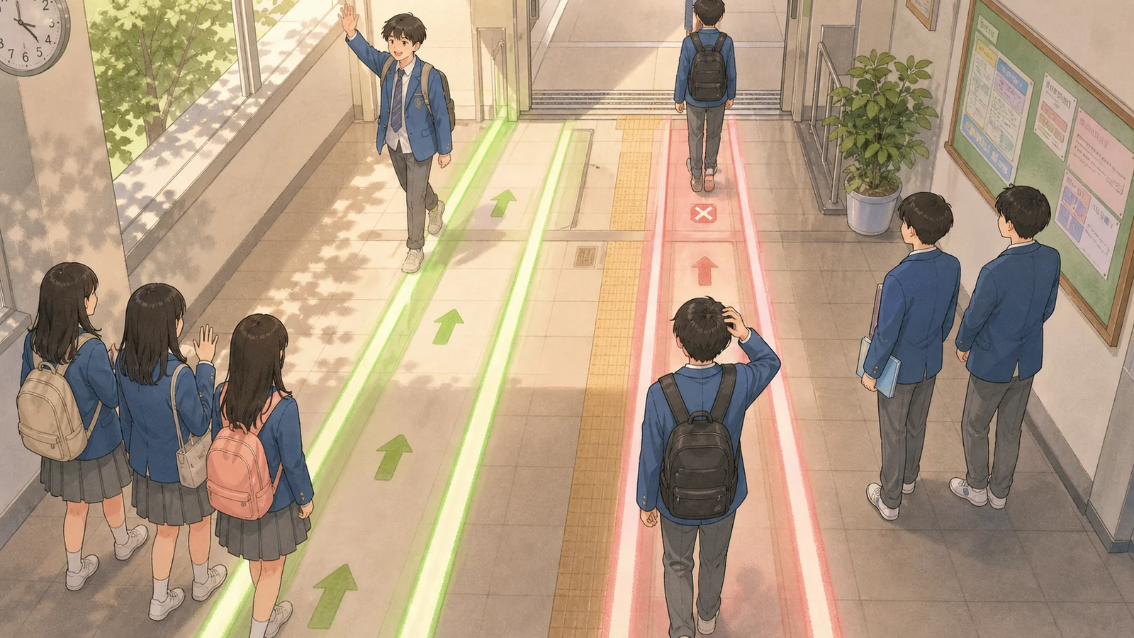 무대 뒤 장치에서 문장 성분을 원래 자리로 복원하는 사진박스