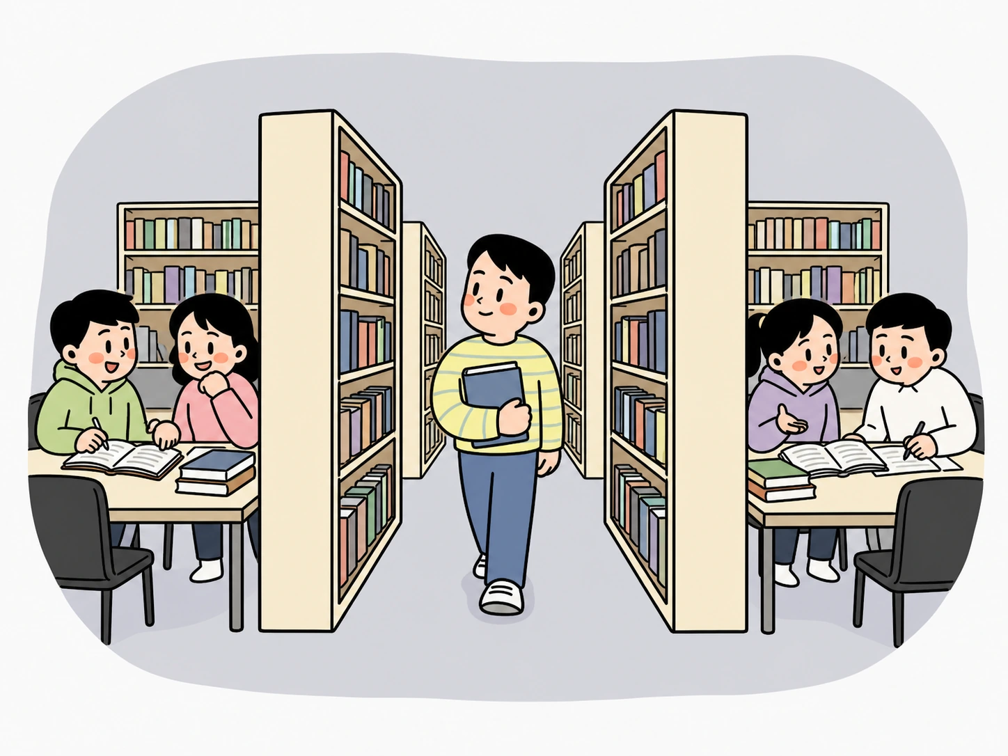 약한 유대가 여러 집단 사이의 실제 통로가 되는 모습을 떠올리면 됩니다.