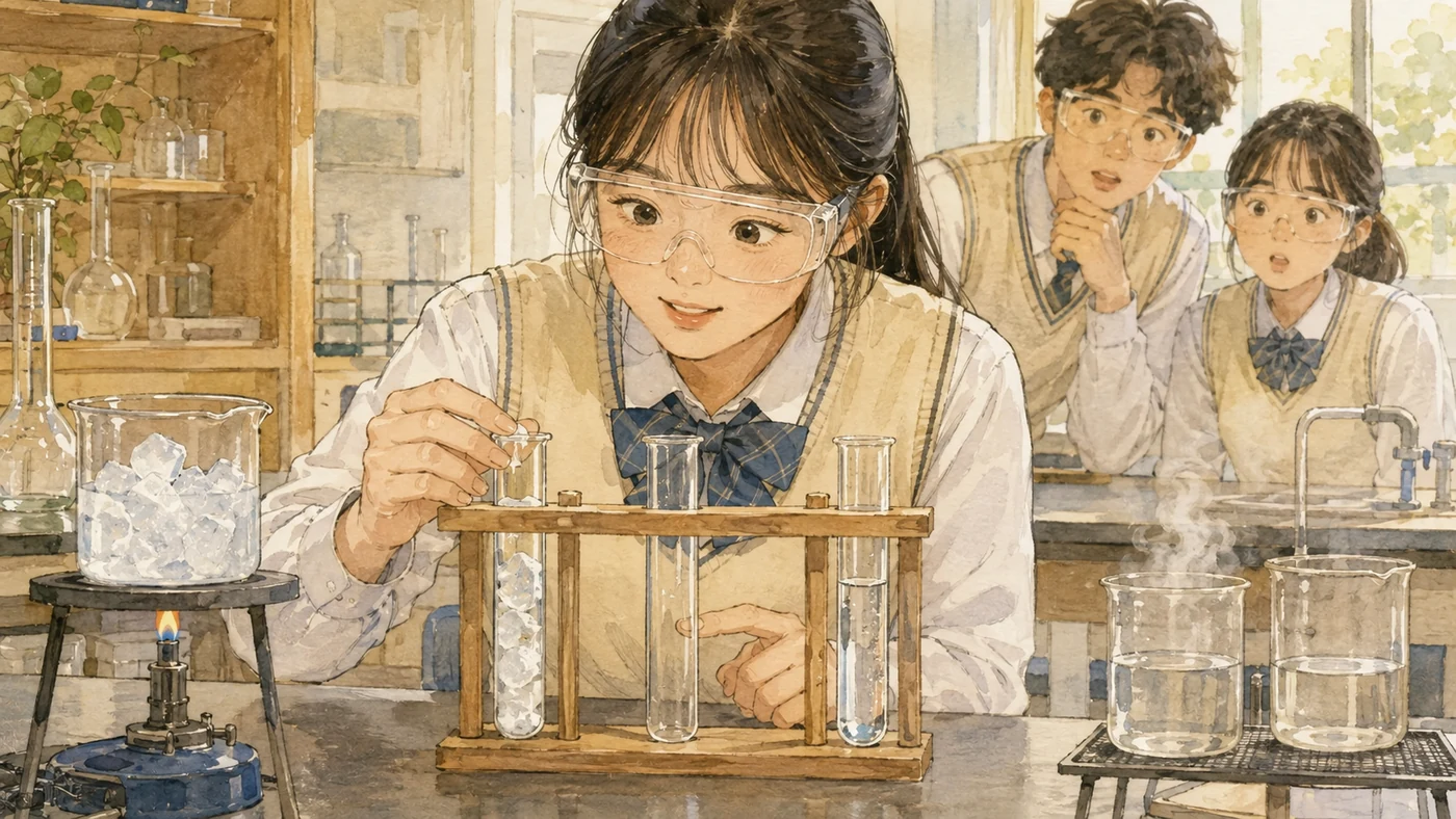 양옆 구조를 확인하는 과학실