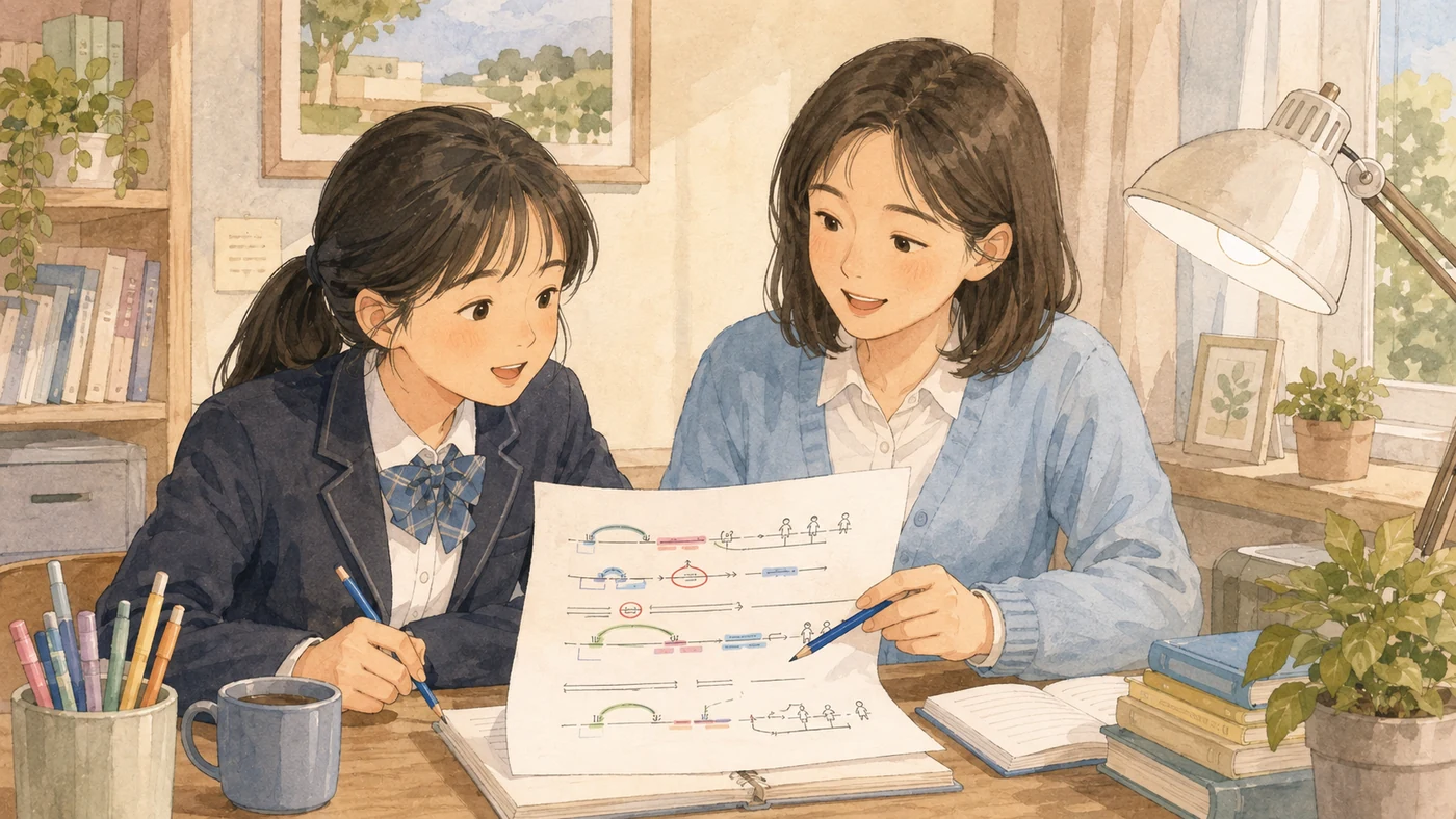 세 답을 전체 문장으로 검산하는 수업