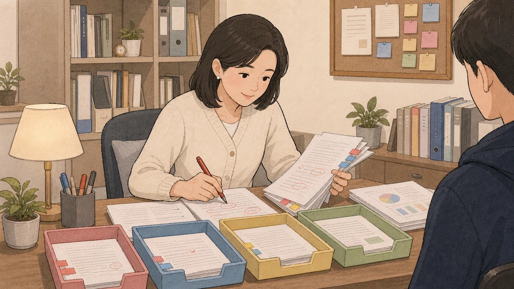 과천외고 영어 시험지 오답을 문법 어휘 이미지 묘사 연계 문항으로 분류하는 상담 장면