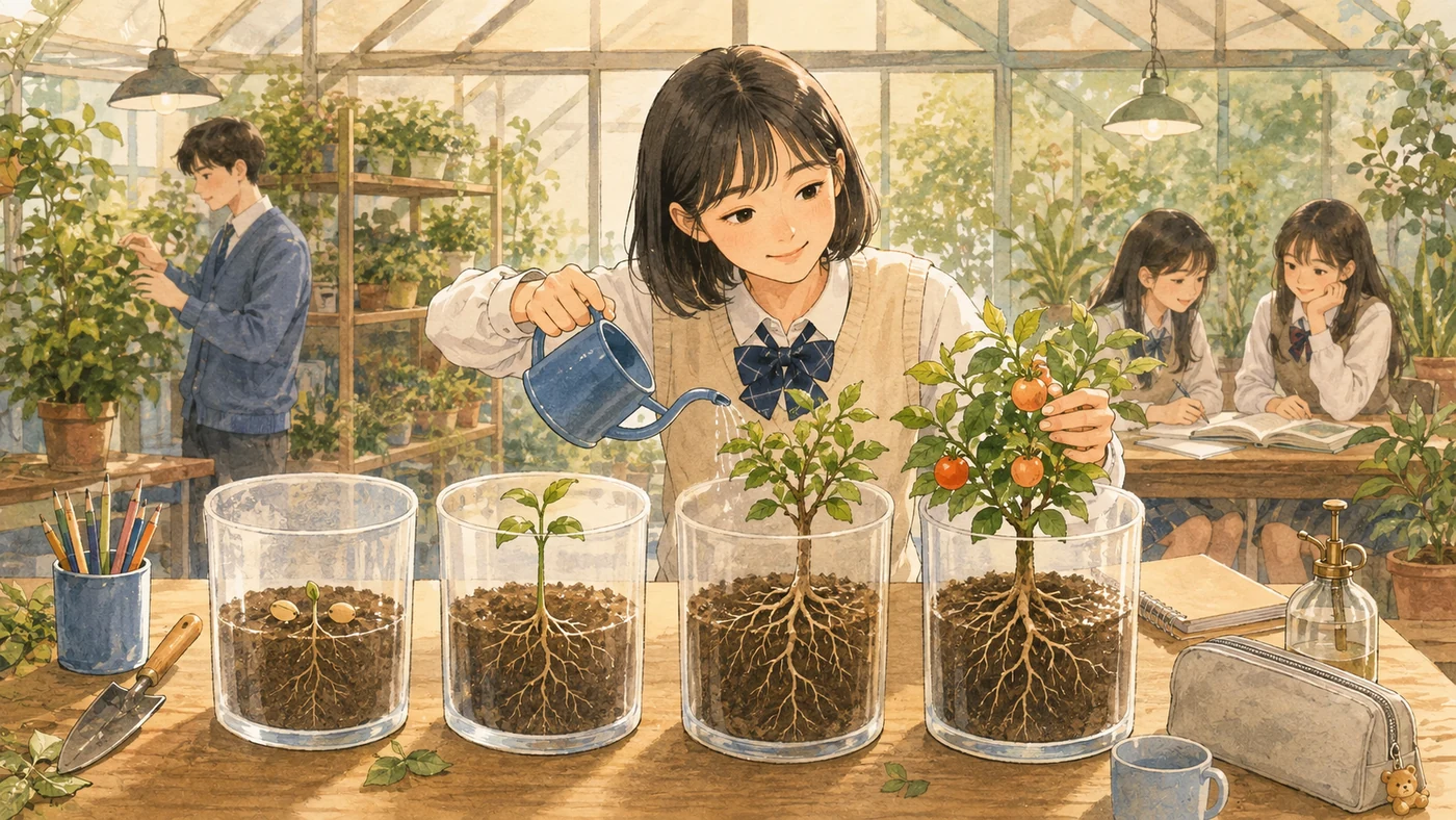 뿌리부터 열매까지 돌보는 온실