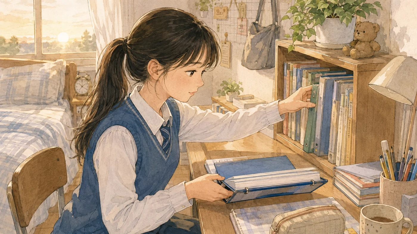 새 책을 닫고 핵심 바인더를 여는 새벽 공부