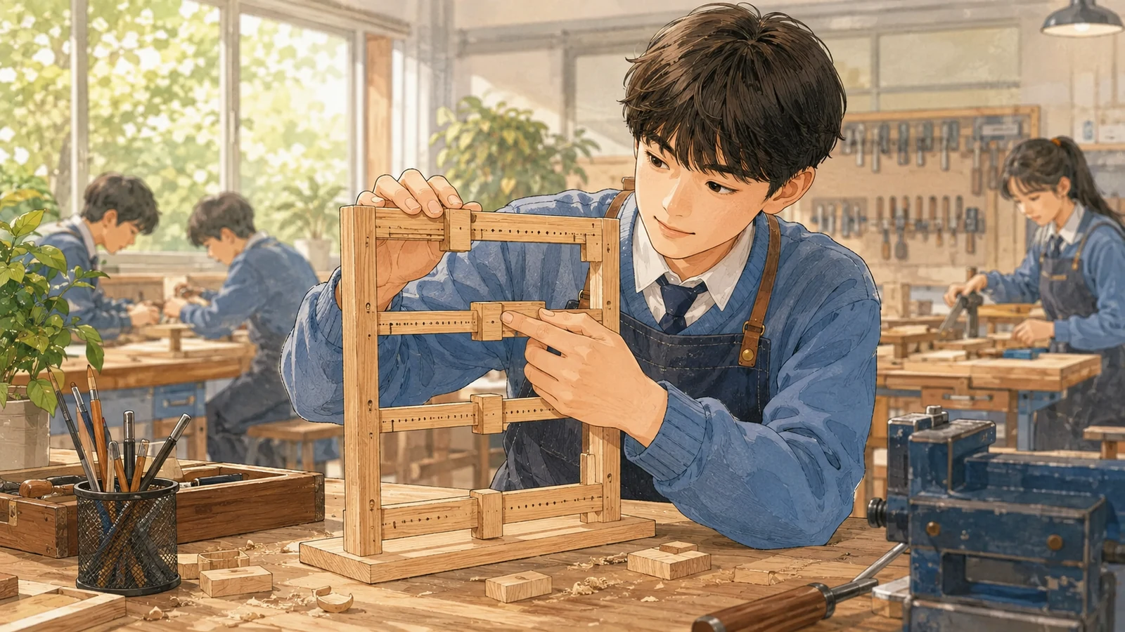 재사용 가능한 판정틀을 만드는 목공실