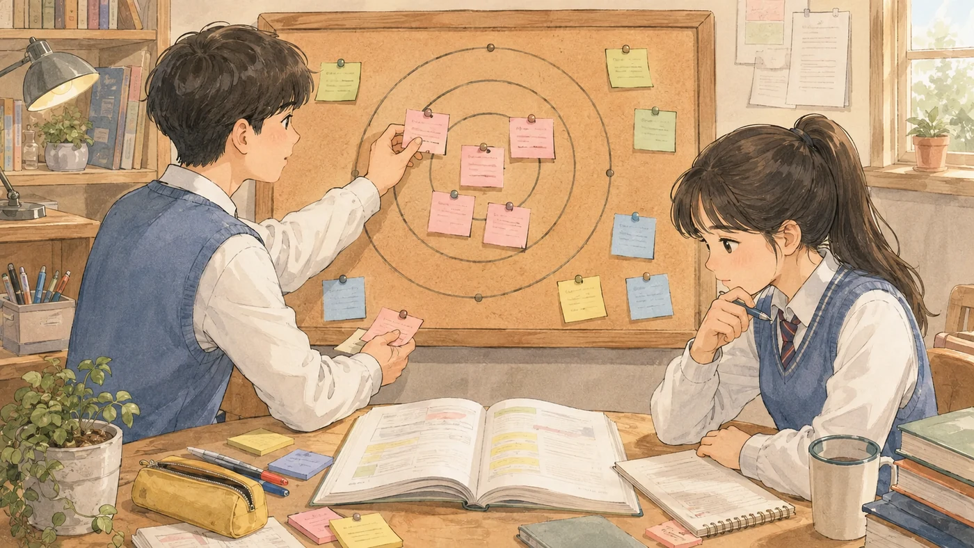 반복 오답을 과녁 중심에 배치하는 교실